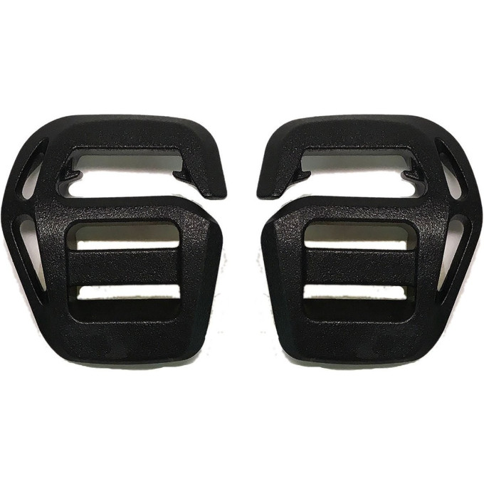 Запчасть для сумки (крюк) DAKINE REPLACE PLASTIC HOOK 15MM (PAIR) BLACK