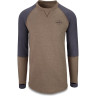 Фуфайка (термобелье) DAKINE UNION MID WEIGHT CREW TARMAC / BLACK HEATHER Размер M