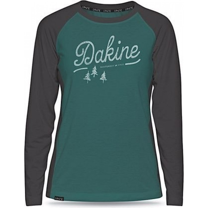 Фуфайка (термобелье) женская DAKINE HILLCREST CREW SLATE TEAL/SHADOW Размер M