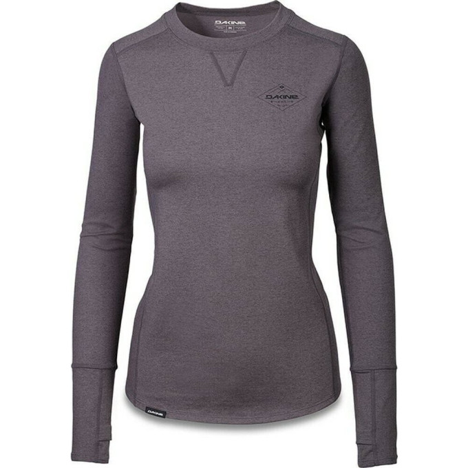Фуфайка (термобелье) женская DAKINE LARKSPUR MID WEIGHT TOP BLACK HEATHER Размер XS