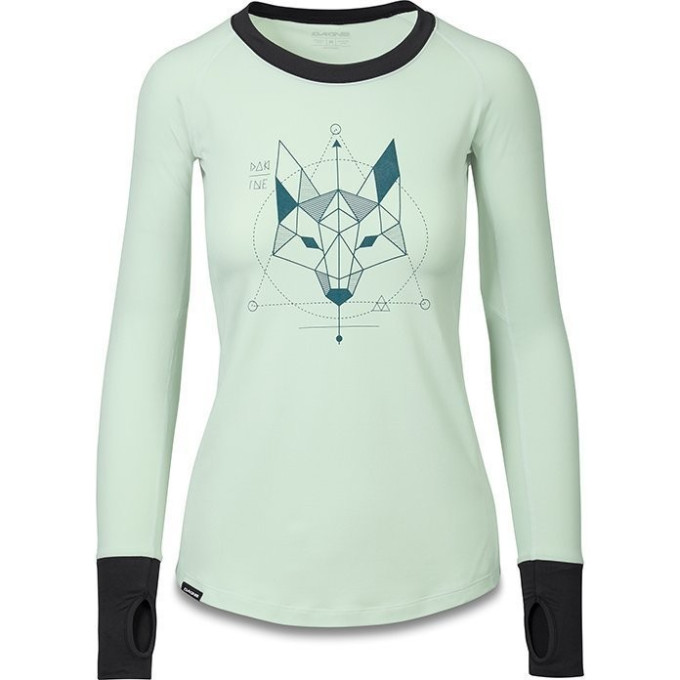 Фуфайка (термобелье) женская DAKINE LUPINE LIGHTWEIGHT TOP GREEN LILY Размер L