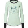 Фуфайка (термобелье) женская DAKINE LUPINE LIGHTWEIGHT TOP GREEN LILY Размер L