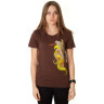Футболка DAKINE HAIRDO S/S GIRLS BROWN Размер M