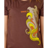 Футболка DAKINE HAIRDO S/S GIRLS BROWN Размер M