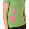 Футболка DAKINE LONG FLORAL S/S GIRLS HEATHER/GREEN Размер M