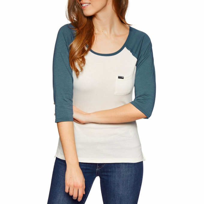 Футболка женская DAKINE RIKKI 3/4 BASEBALL TEE STARGAZER Размер M