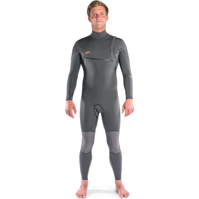 Гидрокостюм DAKINE MENS CYCLONE C/Z FULL SUIT 4/3 Graphite/Orange, размер L