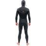 Гидрокостюм DAKINE MEN'S CYCLONE ZIP FREE HOODED 4/3mm Black Размер L