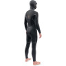 Гидрокостюм DAKINE MEN'S CYCLONE ZIP FREE HOODED 4/3mm Black Размер L