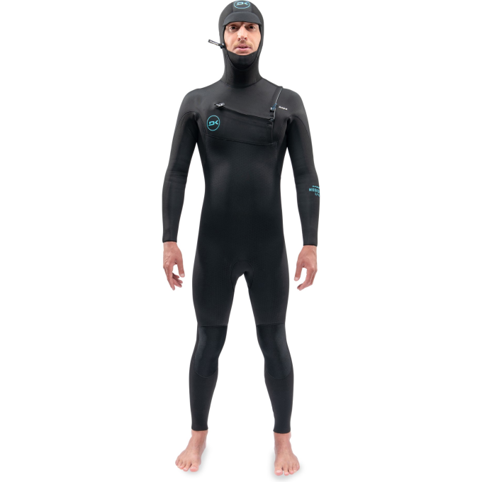 Гидрокостюм DAKINE MENS MALAMA Z/F HOODED 4/3 Black, размер L
