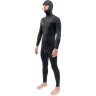 Гидрокостюм DAKINE MENS MISSION CHEST ZIP HOODED 6/5/4mm BLACK, M