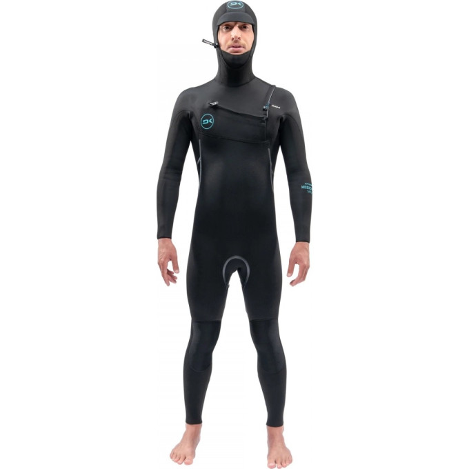 Гидрокостюм DAKINE MENS MISSION CHEST ZIP HOODED 6/5/4mm BLACK, S