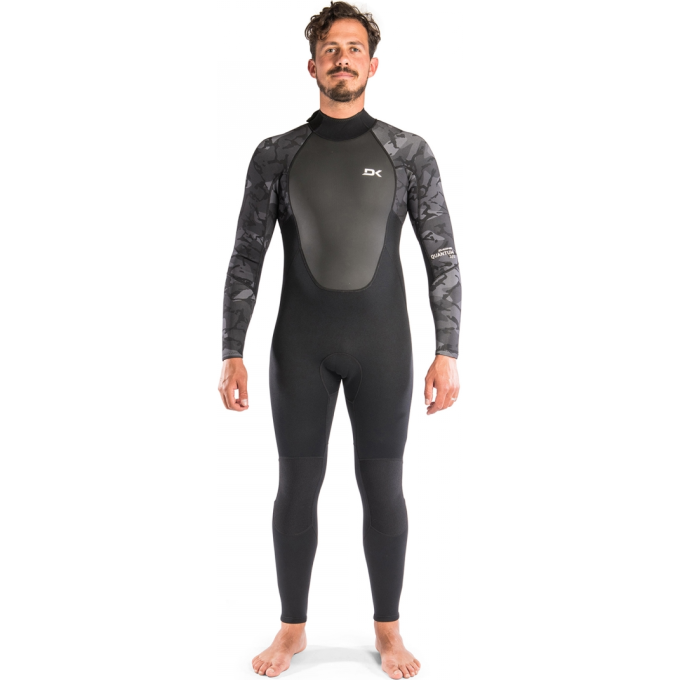 Гидрокостюм DAKINE MENS QUANTUM B/Z F/S 3/2 F/L Black Camo/White, размер XXL