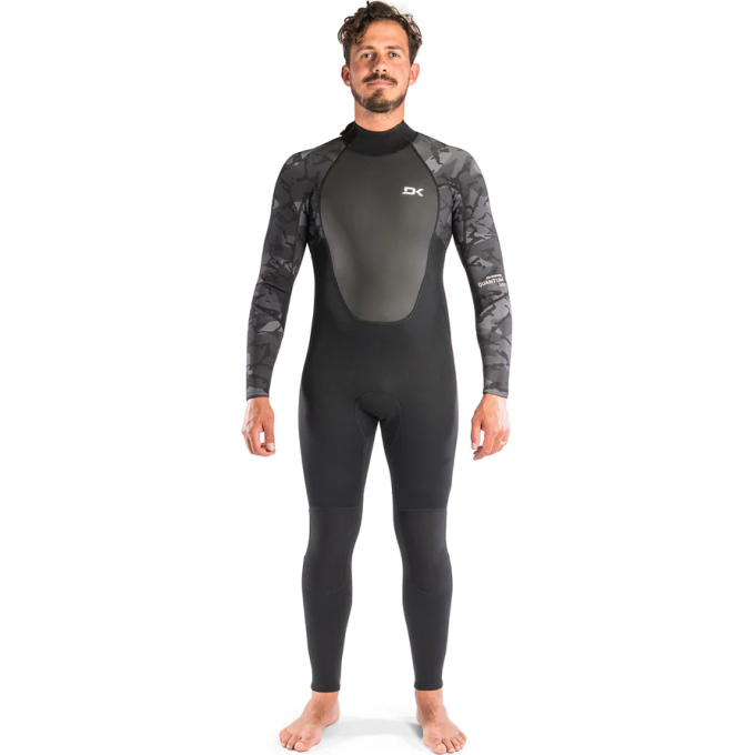 Гидрокостюм DAKINE MENS QUANTUM B/Z F/S 3/2 GBS Black Camo/White, размер XL