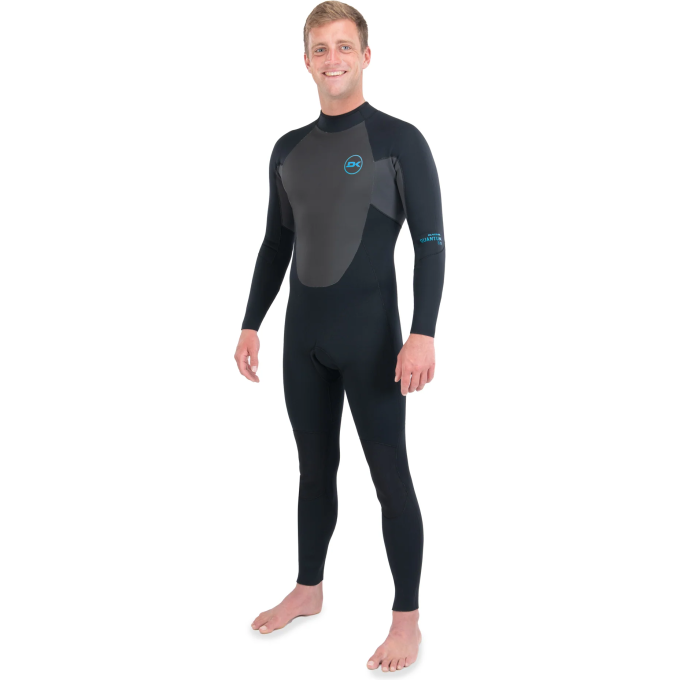 Гидрокостюм DAKINE MEN'S QUANTUM BACK ZIP FULL SUIT 3/2mm GBS Black/Grey, размер S