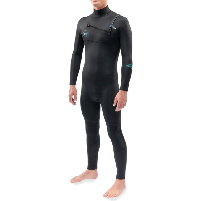 Гидрокостюм DAKINE MENS QUANTUM C/Z FULL SUIT 4/3 Black/Yellow, размер XL