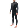 Гидрокостюм DAKINE MEN'S QUANTUM CHEST ZIP FULL SUIT 3/2mm Black/Grey Размер L
