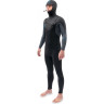 Гидрокостюм DAKINE Men's Quantum Chest Zip Hooded 5/4/3mm Black/Grey, L DK22M543HQZ