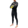 Гидрокостюм DAKINE MEN'S RTA BACK ZIP FULL SUIT 5/3mm Black/Yellow Размер L