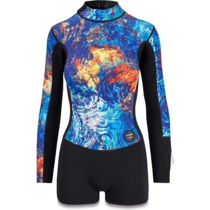 Гидрокостюм женский DAKINE WOMEN'S MISSION 1MM SPRINGSUIT KASSIA ELEMENTAL Размер XS