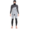 Гидрокостюм женский DAKINE WOMENS MISSION CHEST ZIP HOODED 6/5/4mm BLACK, 8