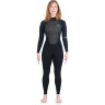 Гидрокостюм женский DAKINE WOMEN'S QUANTUM BACK ZIP FULL SUIT 5/4/3mm Black/Grey, размер 2