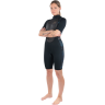 Гидрокостюм женский DAKINE WOMEN'S QUANTUM BACK ZIP SHORTY 2/2mm F/L Black/Grey, размер 6