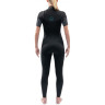 Гидрокостюм женский DAKINE WOMEN'S QUANTUM CHEST ZIP SHORT SLEEVED FULL SUIT 3/2mm Black/Gre Размер 14