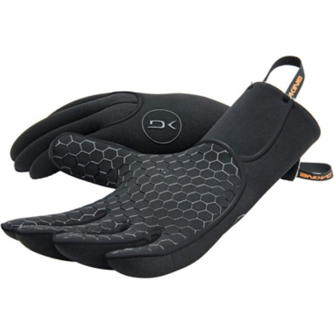 Гидроперчатки DAKINE UNISEX CYCLONE 5mm Glove Black, размер S