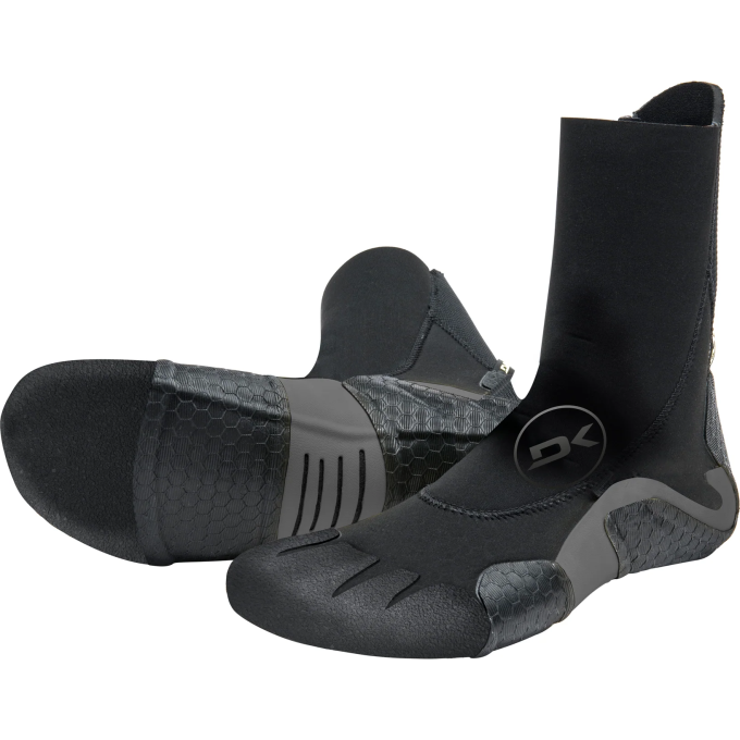 Гидротапки DAKINE UNISEX QUANTUM ROUND TOE BOOT 5mm Black, размер 13