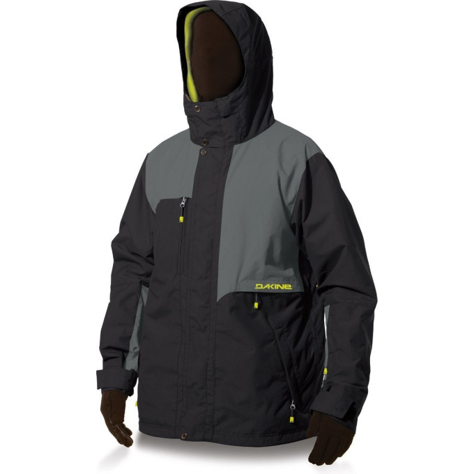 Куртка DAKINE 10К MENS ELEVATION JACKET BLACK / GUNMETAL Размер L
