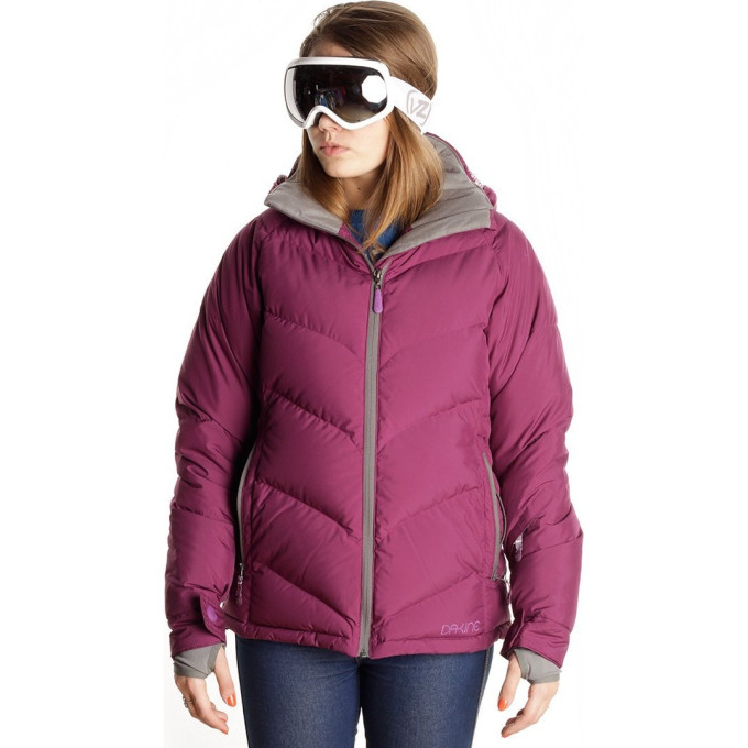 Куртка пуховая DAKINE 20К ж WOMENS KENSINGTON DOWN JACKET PLUM Размер L