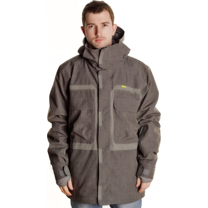Куртка сноубордическая DAKINE 15К MENS THROTTLE JACKET MICROCHECK Размер S