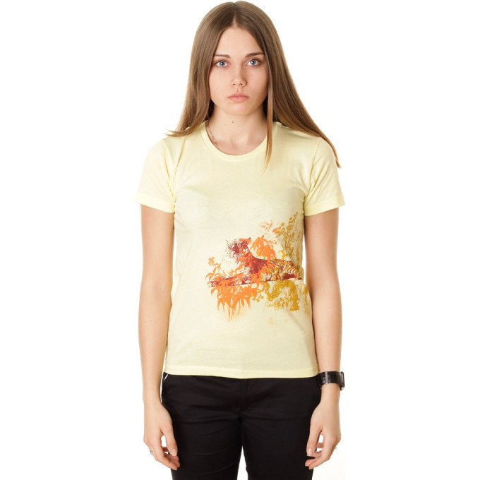 Майка DAKINE TIGER S/S GIRLS YELLOW размер M