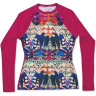 Майка лайкровая женская DAKINE MAIRA LS RASHGUARD PEACE LOVE DOVE Размер: M