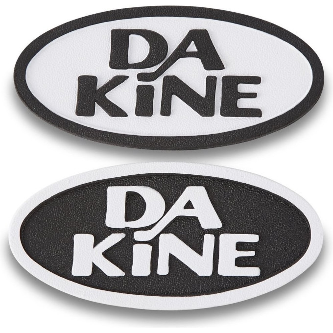 Наклейка на доску DAKINE RETRO OVAL STOMP BLACK / WHITE