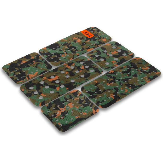 Наклейка на доску SURF DAKINE FRONT FOOT SURF TRACTION PAD OLIVE CAMO