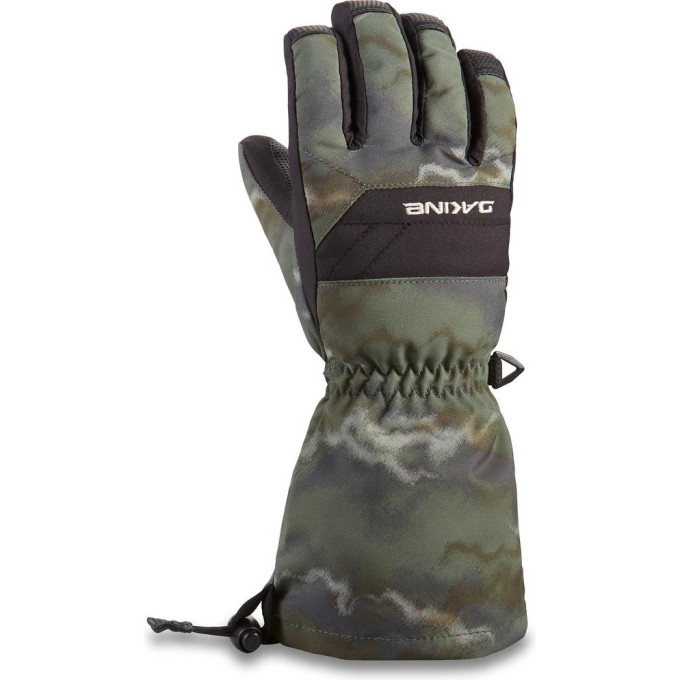 Перчатки детские DAKINE YUKON GLOVE OLIVE ASHCROFT CAMO Размер K/M