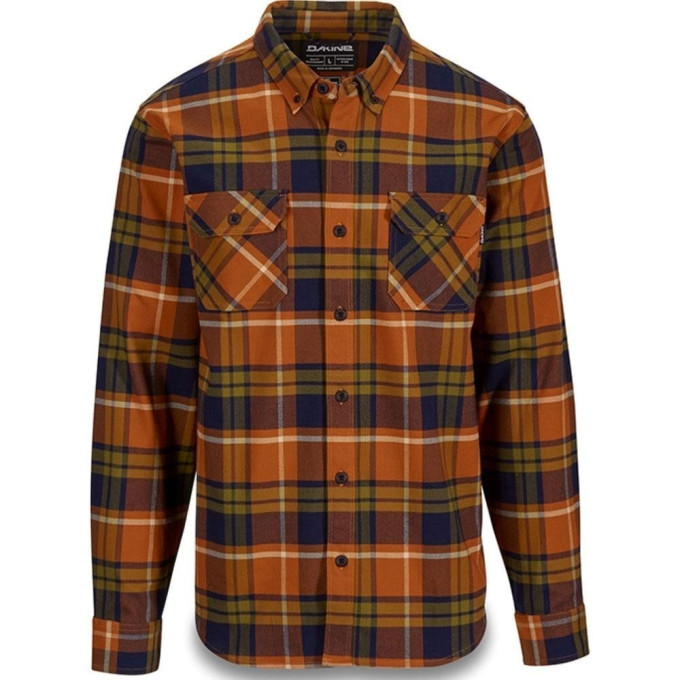 Рубашка DWR DAKINE REID TECH FLANNEL LEATHER BROWN Размер L