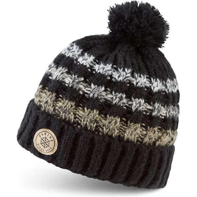 Шапка DAKINE EMERSON BEANIE BLACK/STONE