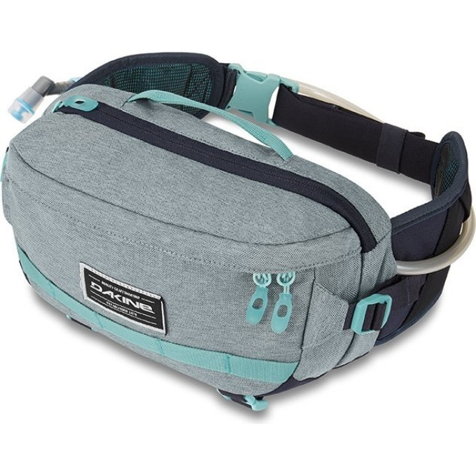 Сумка поясная с резервуаром DAKINE HOT LAPS 5L LEAD BLUE