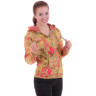 Толстовка DAKINE FLORAL PRINT ZIP HOODIE (GRLS) NUDE Размер S