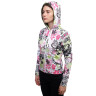 Толстовка DAKINE FLORAL PRINT ZIP HOODIE WHITE Размер S