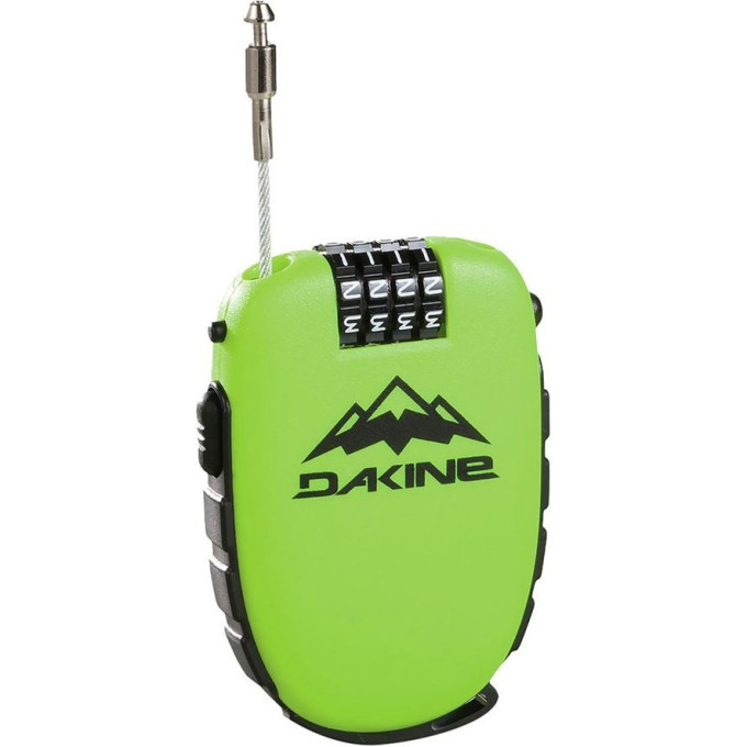 Замок кодовый с тросиком DAKINE COOL LOCK GREEN