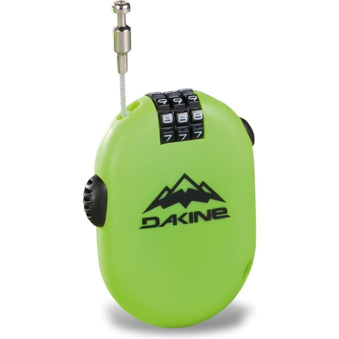Замок с тросиком DAKINE MICRO LOCK GREEN/BLACK