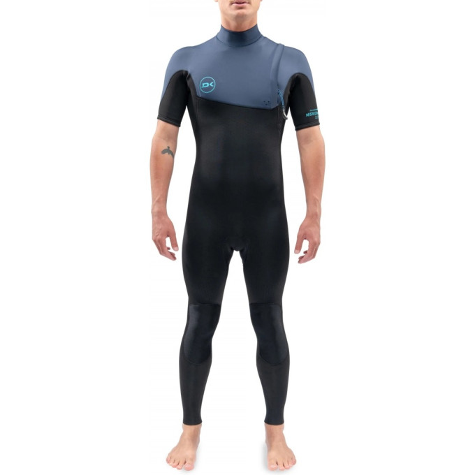 Гидрокостюм DAKINE MEN'S MISSION ZIP FREE SHORTY 2/2mm Black/Blue Размер L