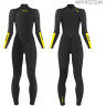 Гидрокостюм женский DAKINE WOMEN'S RTS BACK ZIP FULL SUIT 3/2mm Black/Orange Размер 14