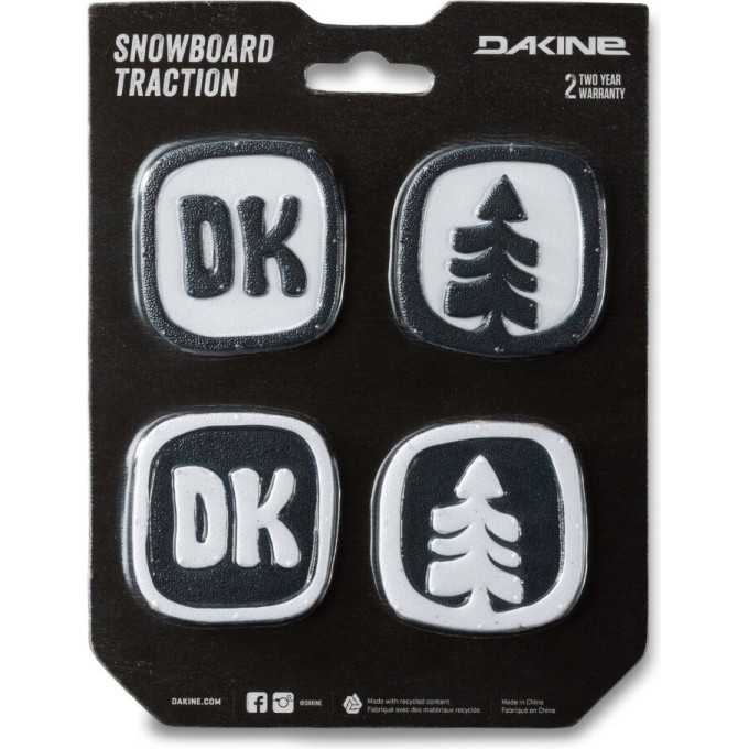 Наклейка на доску DAKINE DOTS STOMP BLACK / WHITE