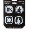 Наклейка на доску DAKINE DOTS STOMP BLACK / WHITE