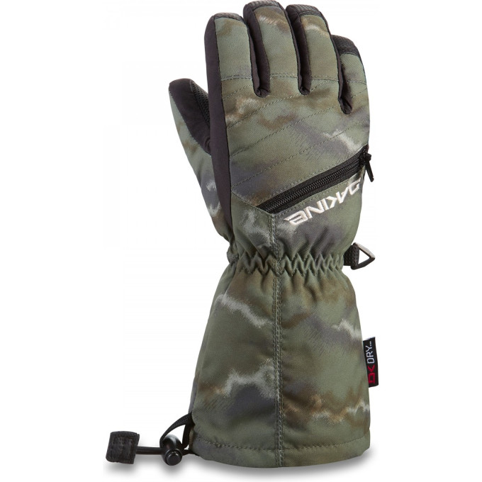 Перчатки детские DAKINE TRACKER GLOVE OLIVE ASHCROFT CAMO Размер K/XL